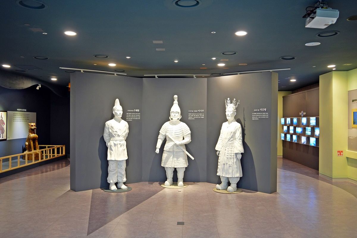 우산국박물관 내부
