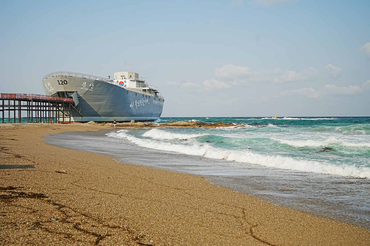 장사해수욕장 사진1